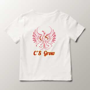 C’Sgrowと書かれたTシャツ